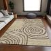 Addison Rugs Chantille Brown 8'0" x 10'0" Room Scene