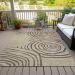 Addison Rugs Chantille Brown 8'0" x 10'0" Room Scene