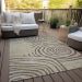 Addison Rugs Chantille Brown 8'0" x 10'0" Room Scene