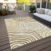 Addison Rugs Chantille Gold 2'6" x 3'10" Room Scene