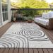 Addison Rugs Chantille Gray 2'6" x 3'10" Room Scene