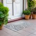 Addison Rugs Chantille Gray 1'8" x 2'6" Room Scene
