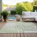 Addison Rugs Chantille Green 3'0" x 5'0" Room Scene