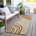 Addison Rugs Chantille Terracotta 2'3" x 7'6" Runner Room Scene