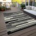 Addison Rugs Chantille Black 3'0" x 5'0" Room Scene