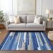 Addison Rugs Chantille Blue 5'0" x 7'6" Room Scene