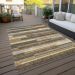 Addison Rugs Chantille Taupe 5'0" x 7'6" Room Scene