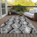 Addison Rugs Chantille Black 8'0" x 10'0" Room Scene