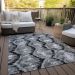 Addison Rugs Chantille Black 8'0" x 10'0" Room Scene
