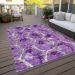 Addison Rugs Chantille Lavender 3'0" x 5'0" Room Scene
