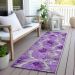 Addison Rugs Chantille Lavender 2'3" x 7'6" Runner Room Scene