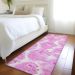 Addison Rugs Chantille Pink 2'3" x 7'6" Runner Room Scene