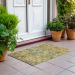 Addison Rugs Chantille Gold 1'8" x 2'6" Room Scene