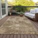 Addison Rugs Chantille Brown 9'0" x 12'0" Room Scene