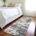 Addison Rugs Chantille Charcoal 2'3" x 7'6" Runner Room Scene