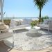 Addison Rugs Chantille Ivory 8'0" x 8'0" Round Room Scene
