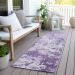 Addison Rugs Chantille Lavender 2'3" x 7'6" Runner Room Scene