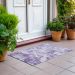 Addison Rugs Chantille Lavender 1'8" x 2'6" Room Scene