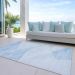 Addison Rugs Chantille Denim 8'0" x 10'0" Room Scene