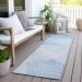Addison Rugs Chantille Denim 2'3" x 7'6" Runner Room Scene