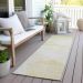 Addison Rugs Chantille Gold 2'3" x 7'6" Runner Room Scene
