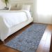 Addison Rugs Chantille Blue 2'3" x 7'6" Runner Room Scene