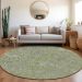 Addison Rugs Chantille Olive 8'0" x 8'0" Round Room Scene