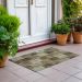 Addison Rugs Chantille Brown 1'8" x 2'6" Room Scene