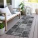 Addison Rugs Chantille Gray 2'3" x 7'6" Runner Room Scene