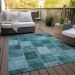 Addison Rugs Chantille Teal 10'0" x 14'0" Room Scene