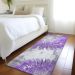 Addison Rugs Chantille Purple 2'3" x 7'6" Runner Room Scene