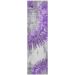Addison Rugs Chantille Purple 2'3" x 7'6" Runner Collection