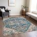 Addison Rugs Chantille Blue 9'0" x 12'0" Room Scene