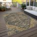 Addison Rugs Chantille Gray 5'0" x 7'6" Room Scene