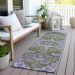 Addison Rugs Chantille Olive 2'3" x 7'6" Runner Room Scene