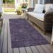Addison Rugs Chantille Eggplant 2'3" x 7'6" Runner Room Scene
