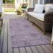 Addison Rugs Chantille Plum 2'3" x 7'6" Runner Room Scene