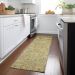 Addison Rugs Chantille Gold 2'3" x 7'6" Runner Room Scene