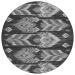 Addison Rugs Chantille Black 8'0" x 8'0" Round Collection