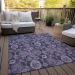 Addison Rugs Chantille Eggplant 3'0" x 5'0" Room Scene