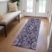 Addison Rugs Chantille Eggplant 2'3" x 7'6" Runner Room Scene