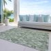 Addison Rugs Chantille Green 3'0" x 5'0" Room Scene