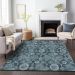 Addison Rugs Chantille Teal 3'0" x 5'0" Room Scene