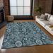 Addison Rugs Chantille Teal 3'0" x 5'0" Room Scene