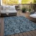 Addison Rugs Chantille Teal 3'0" x 5'0" Room Scene