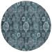Addison Rugs Chantille Teal 8'0" x 8'0" Round Collection
