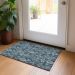 Addison Rugs Chantille Teal 1'8" x 2'6" Room Scene