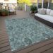 Addison Rugs Chantille Turquoise 3'0" x 5'0" Room Scene