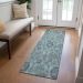 Addison Rugs Chantille Turquoise 2'3" x 7'6" Runner Room Scene