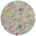 Addison Rugs Chantille Gray 8'0" x 8'0" Round Collection